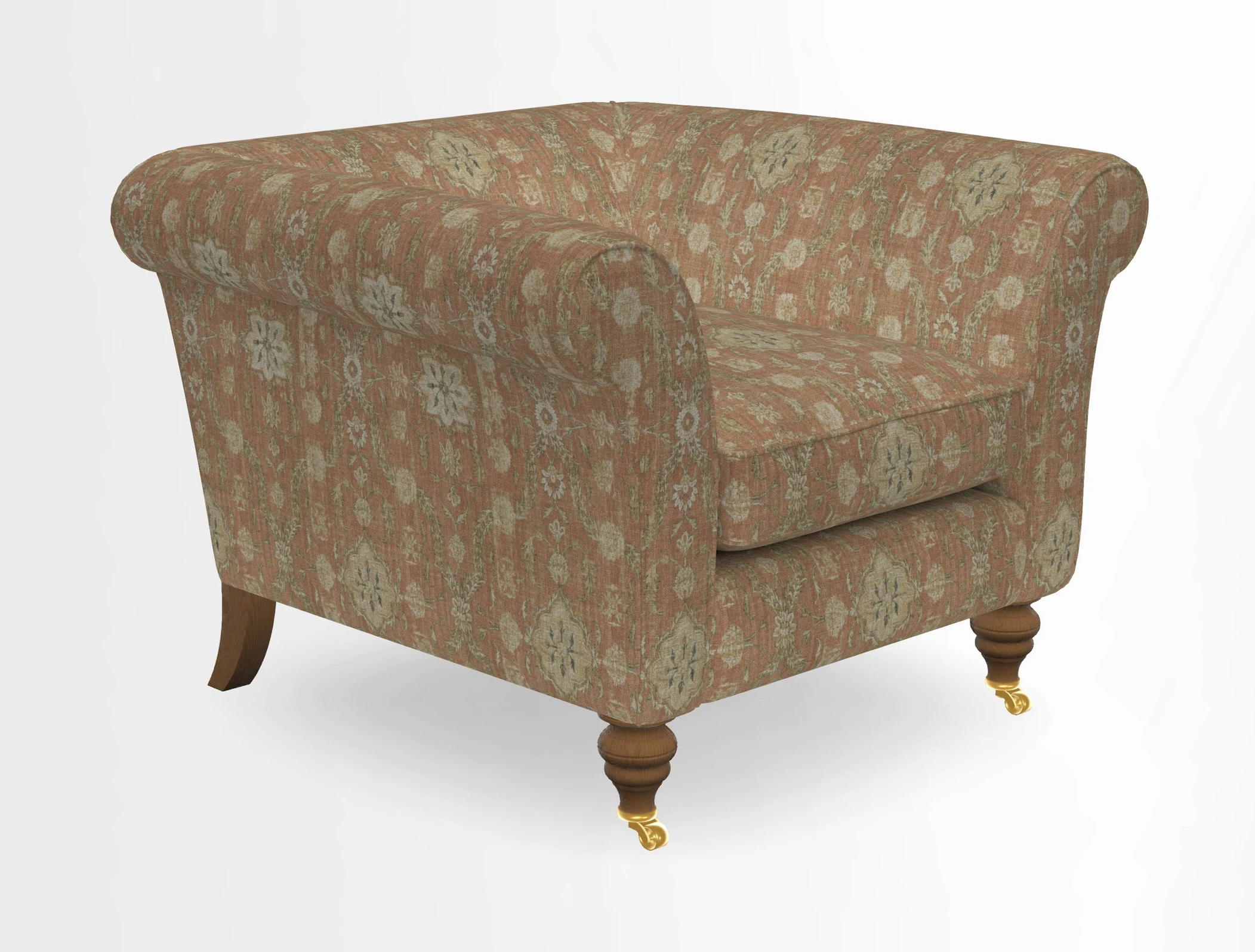 Otley Chair in Two Tone Plain Biscuit