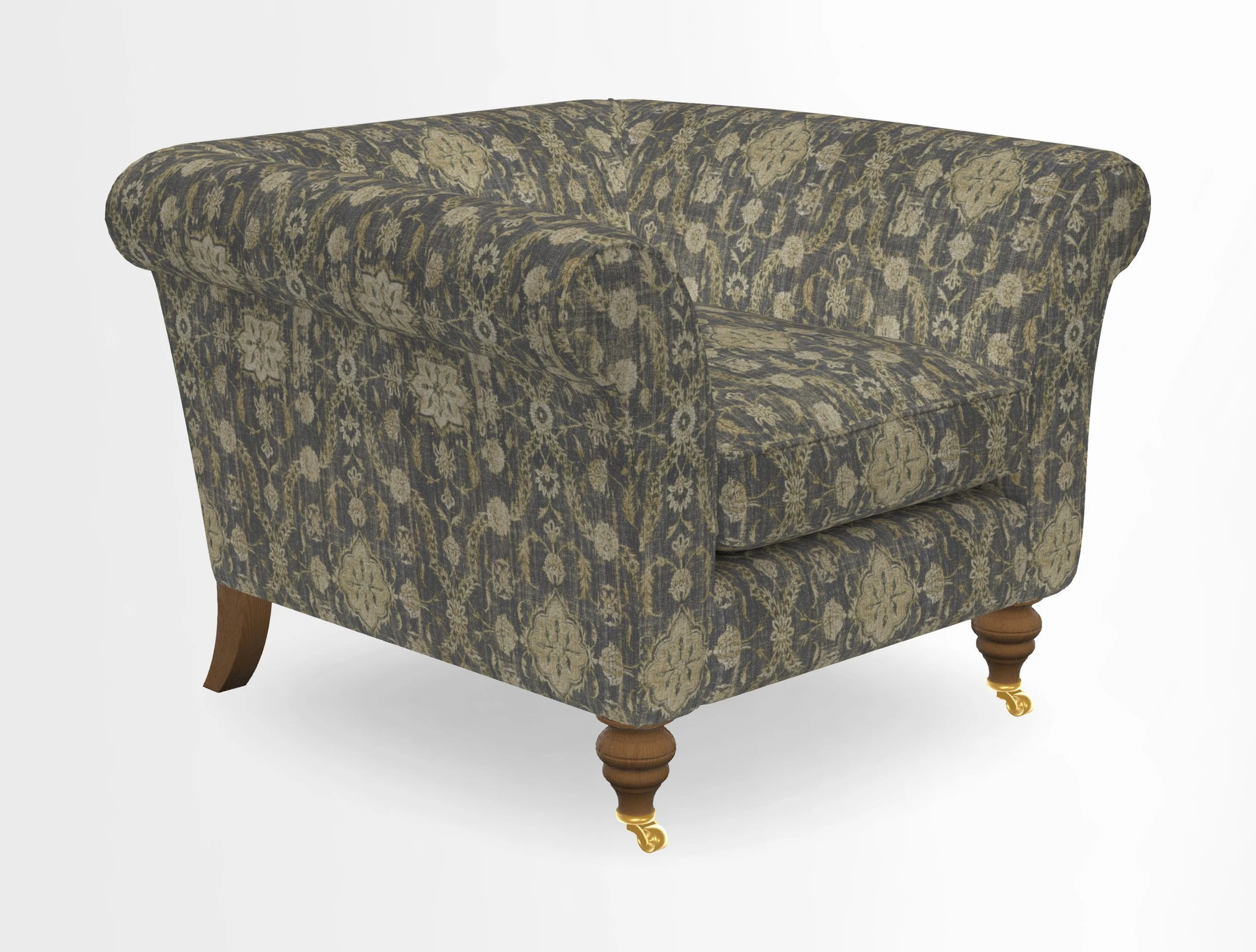 Otley Chair in Two Tone Plain Biscuit