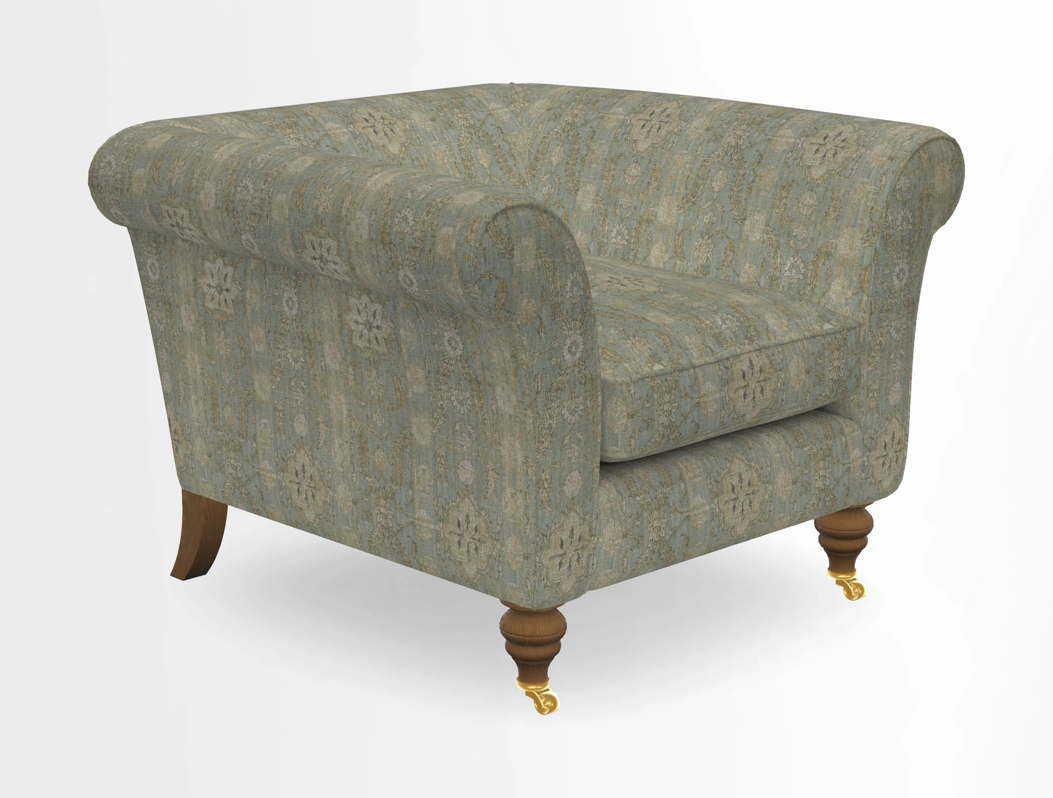 Otley Chair in Two Tone Plain Biscuit