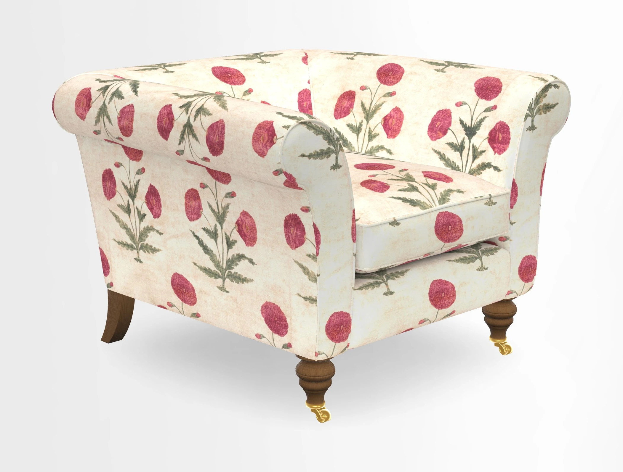 Otley Chair in Two Tone Plain Biscuit