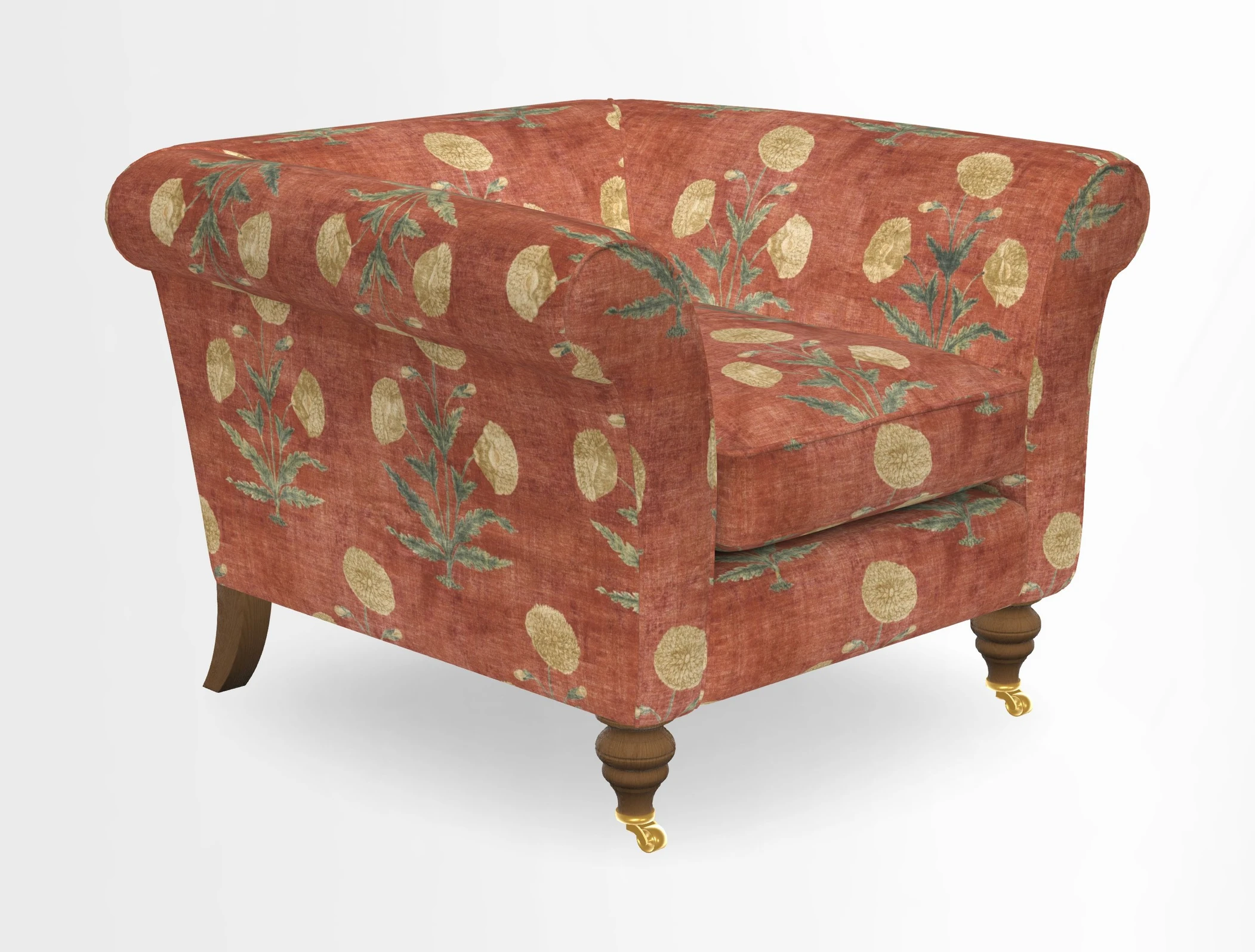 Otley Chair in Two Tone Plain Biscuit