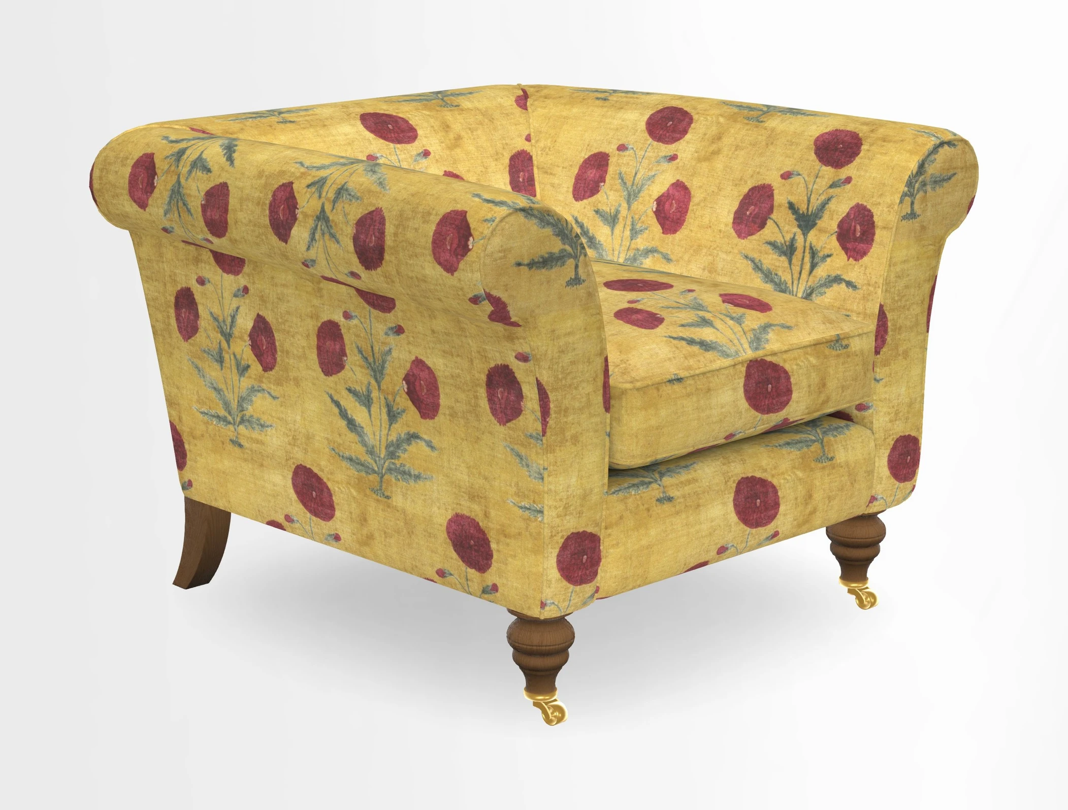 Otley Chair in Two Tone Plain Biscuit