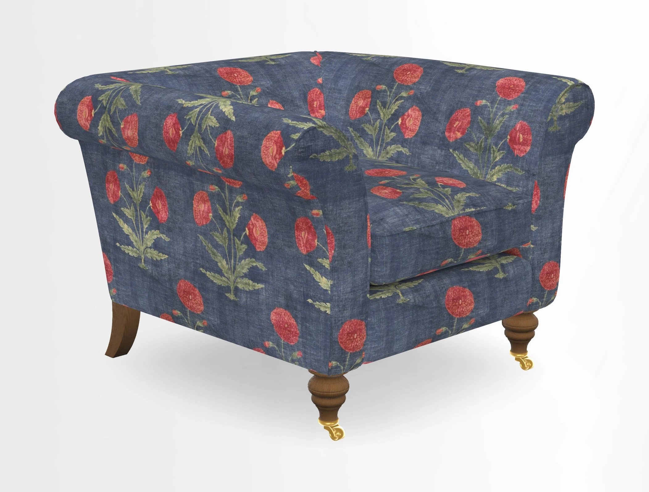 Otley Chair in Two Tone Plain Biscuit