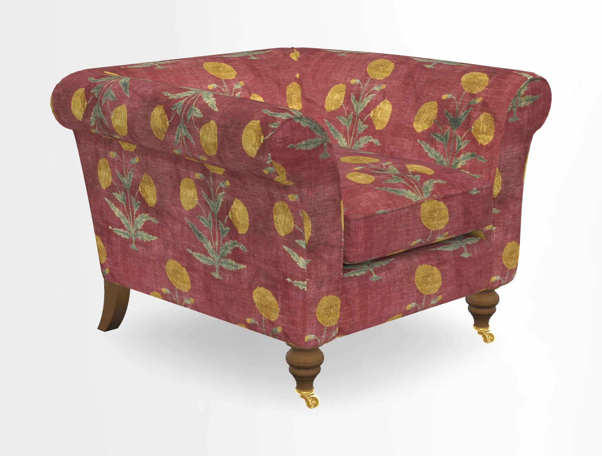Otley Chair in Two Tone Plain Biscuit