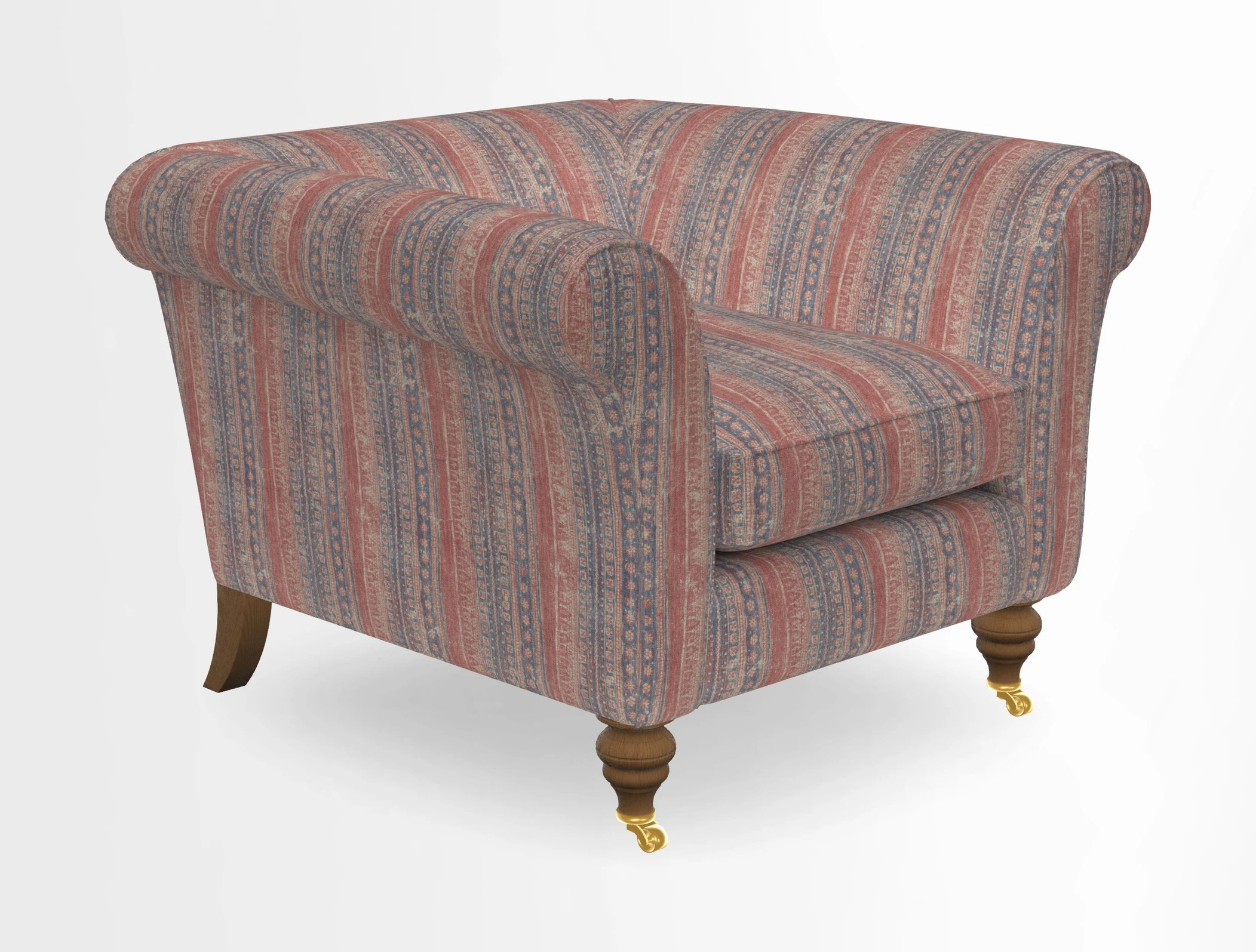 Otley Chair in Two Tone Plain Biscuit