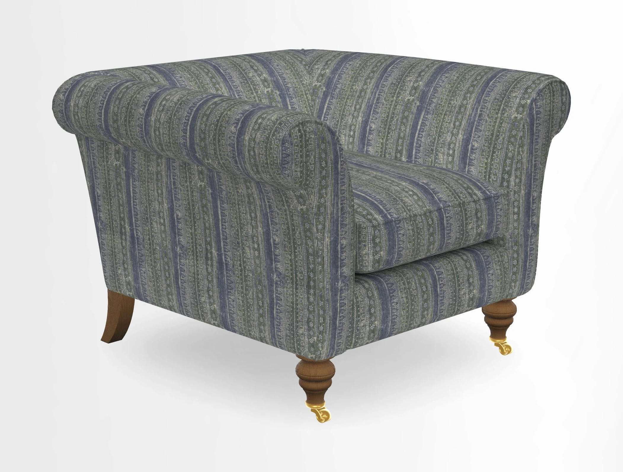 Otley Chair in Two Tone Plain Biscuit