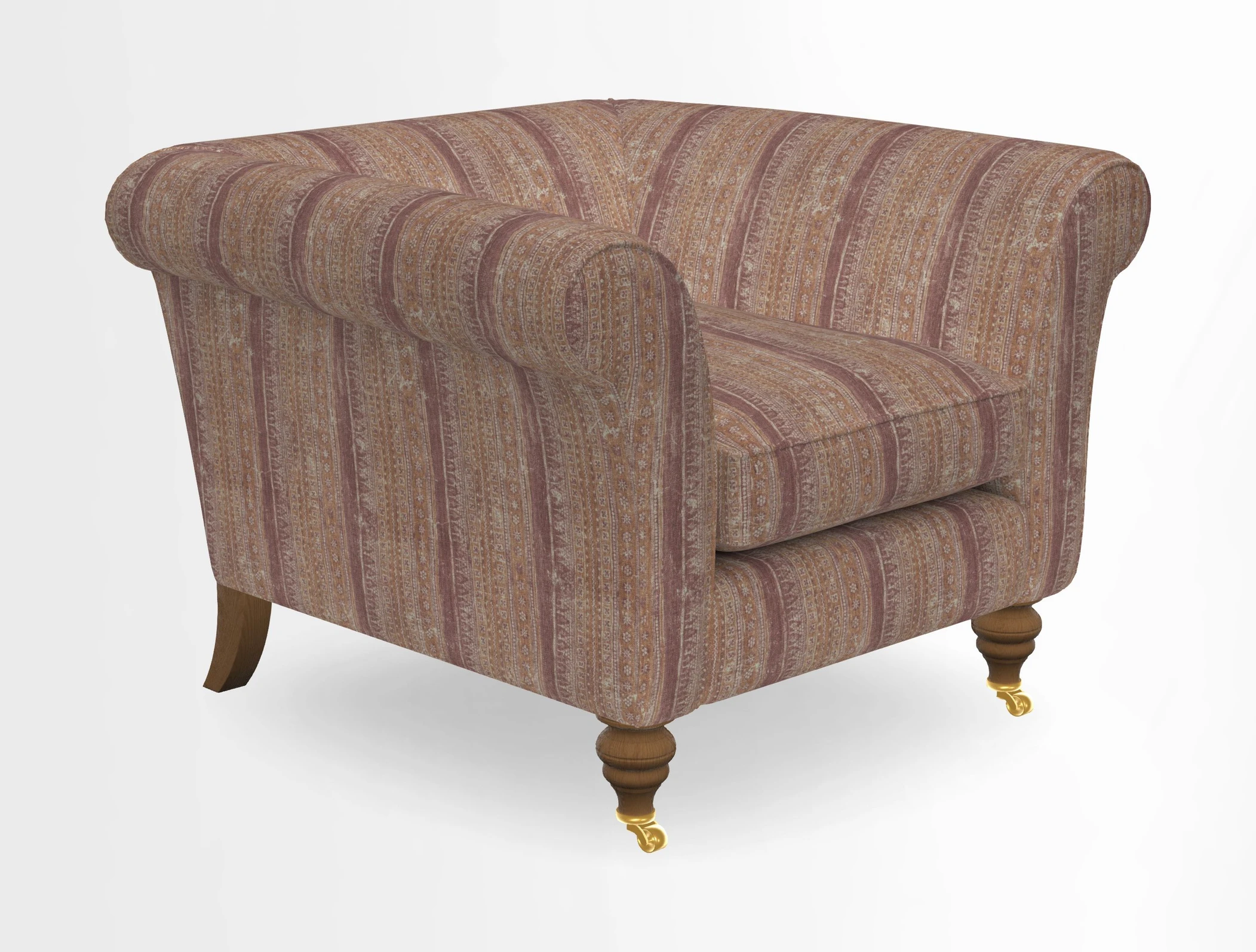 Otley Chair in Two Tone Plain Biscuit
