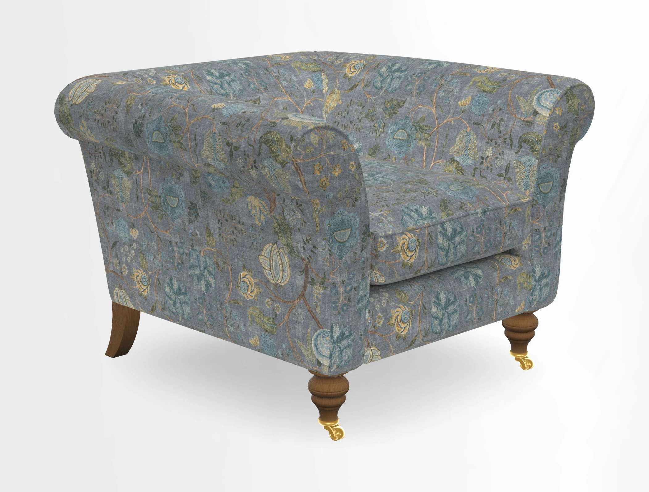 Otley Chair in Two Tone Plain Biscuit
