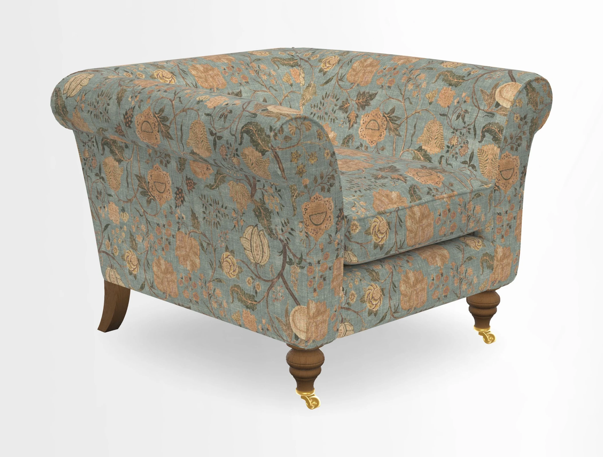 Otley Chair in Two Tone Plain Biscuit