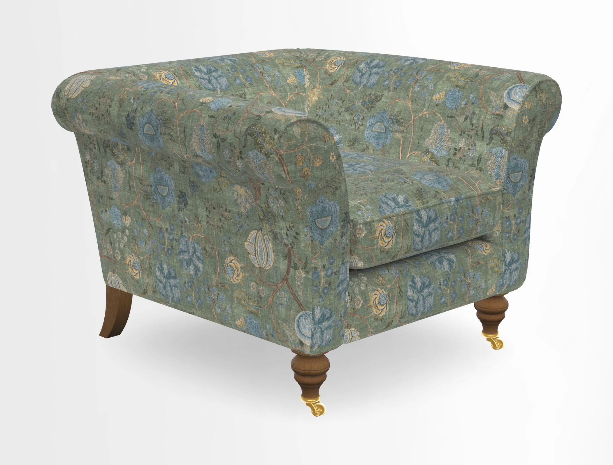 Otley Chair in Two Tone Plain Biscuit