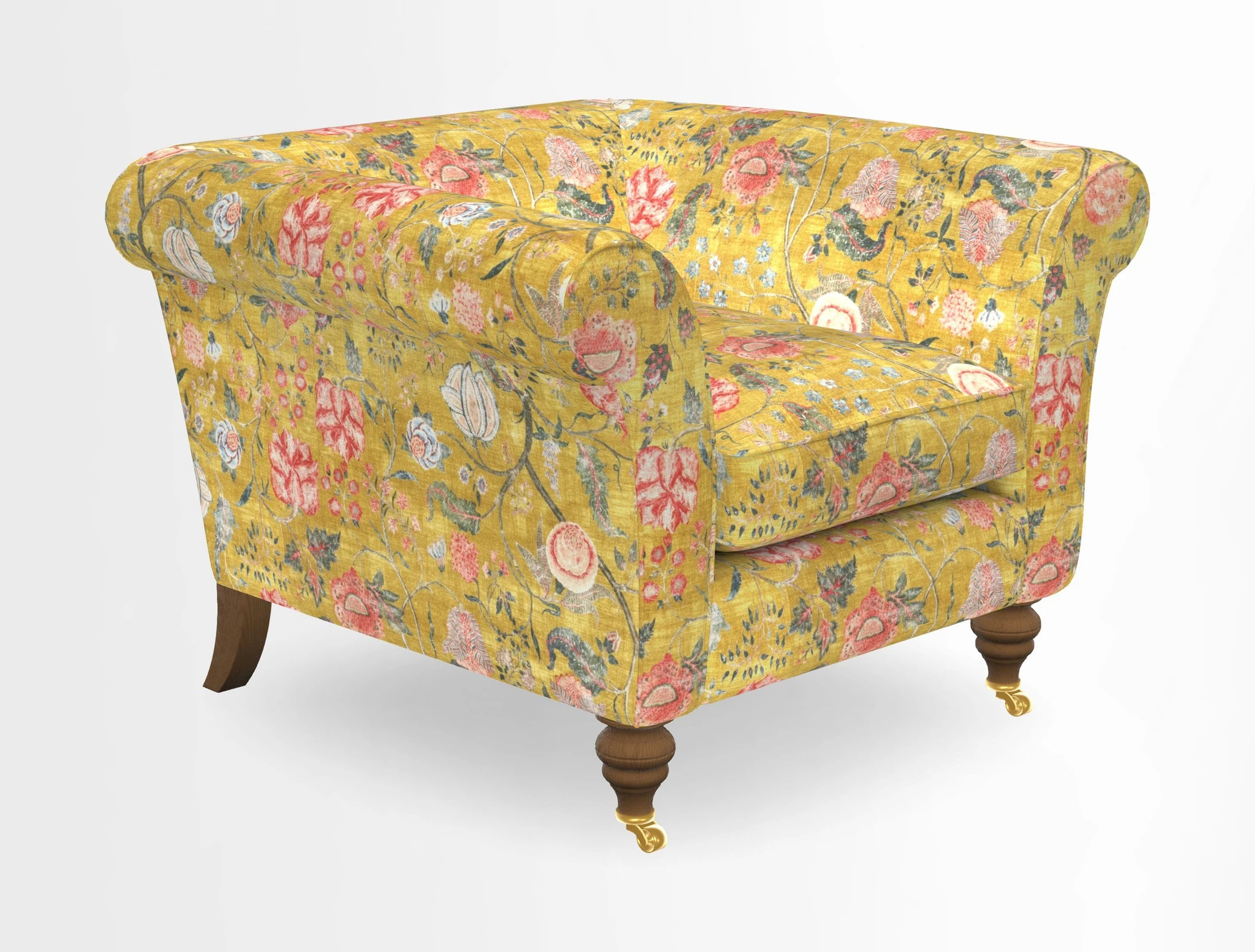 Otley Chair in Two Tone Plain Biscuit