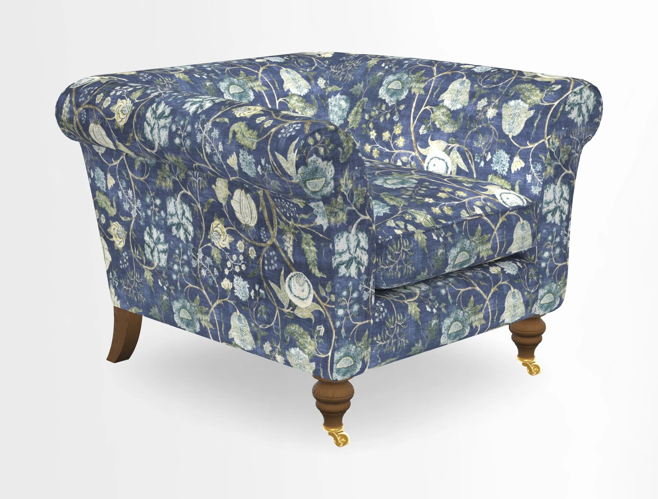 Otley Chair in Two Tone Plain Biscuit