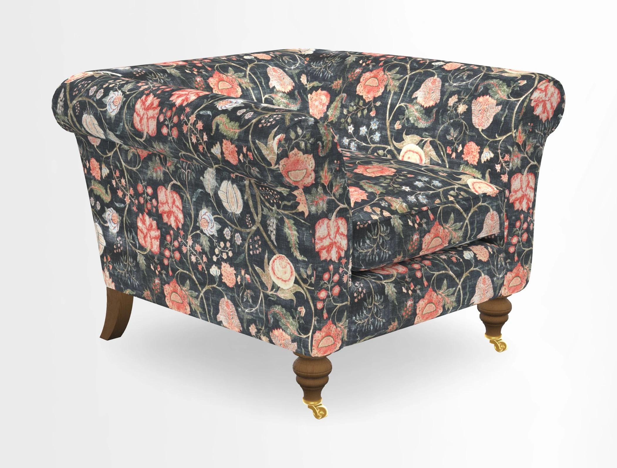 Otley Chair in Two Tone Plain Biscuit