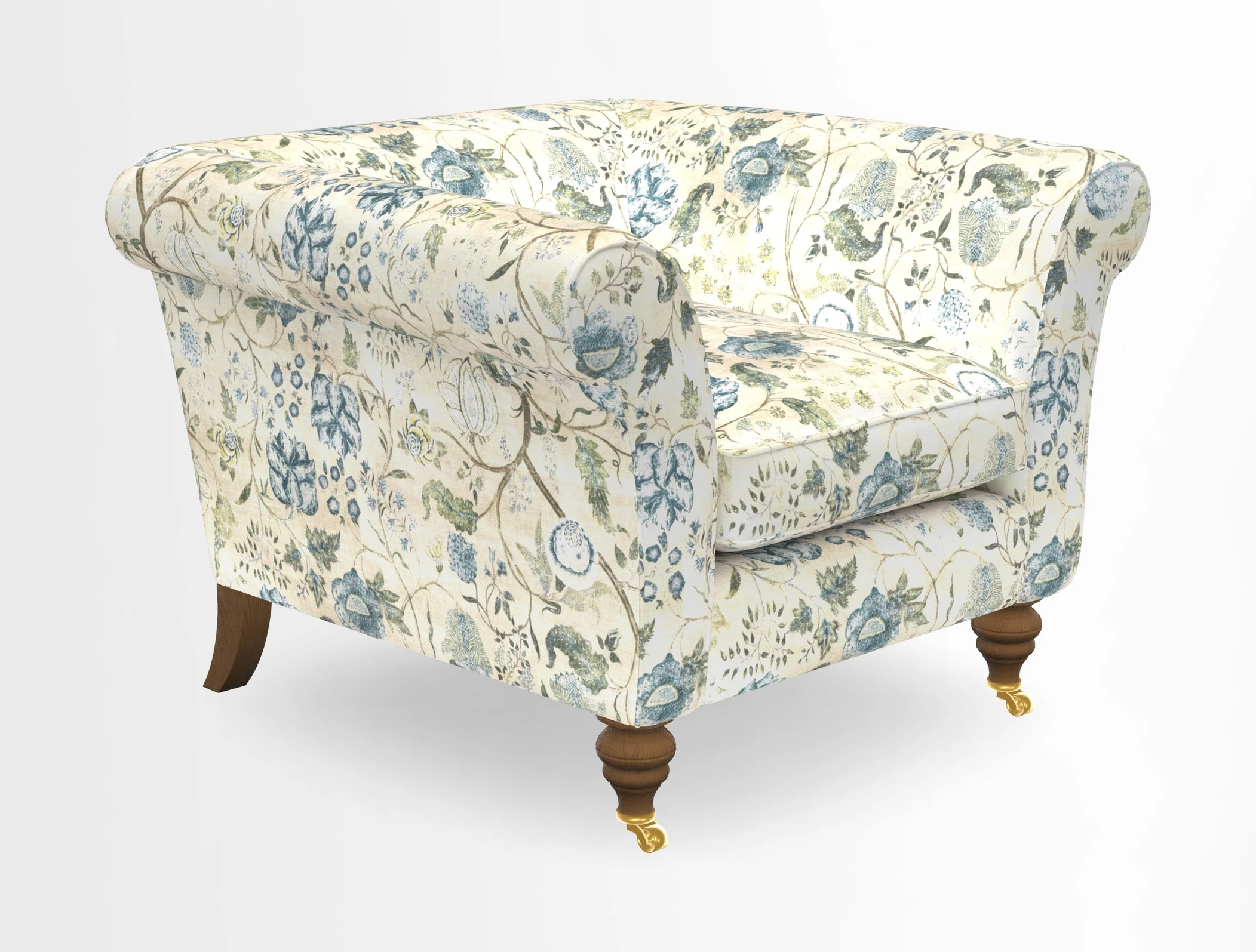Otley Chair in Two Tone Plain Biscuit