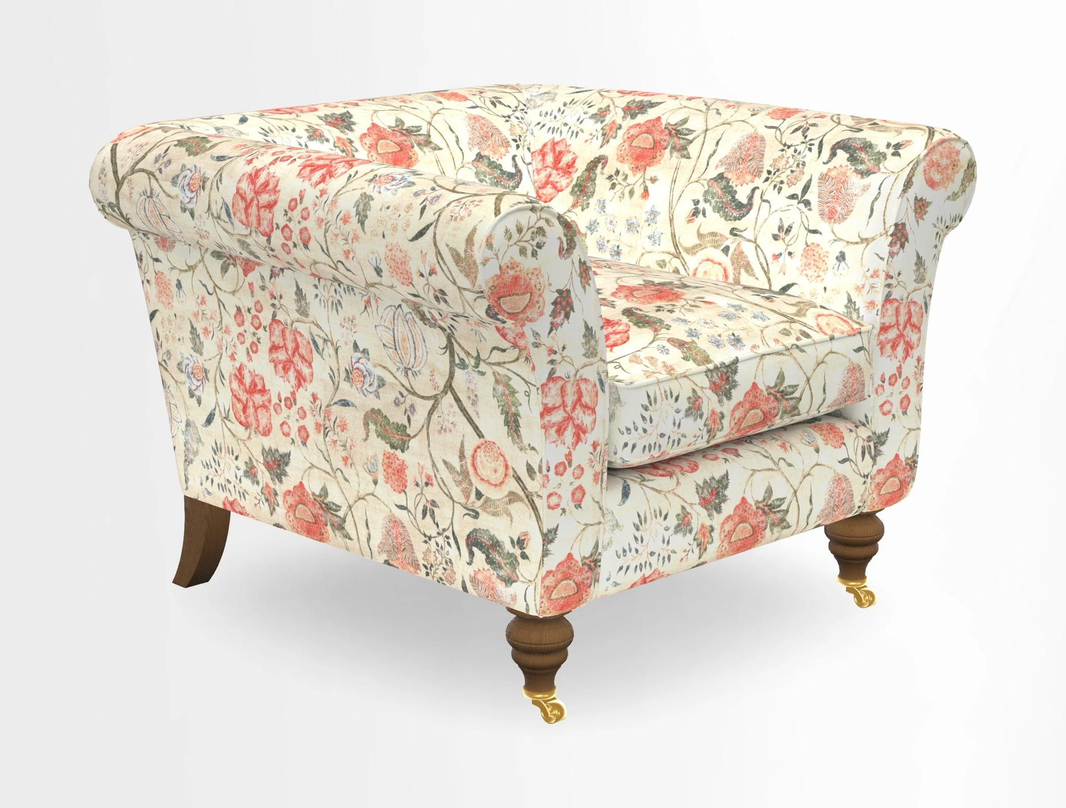 Otley Chair in Two Tone Plain Biscuit