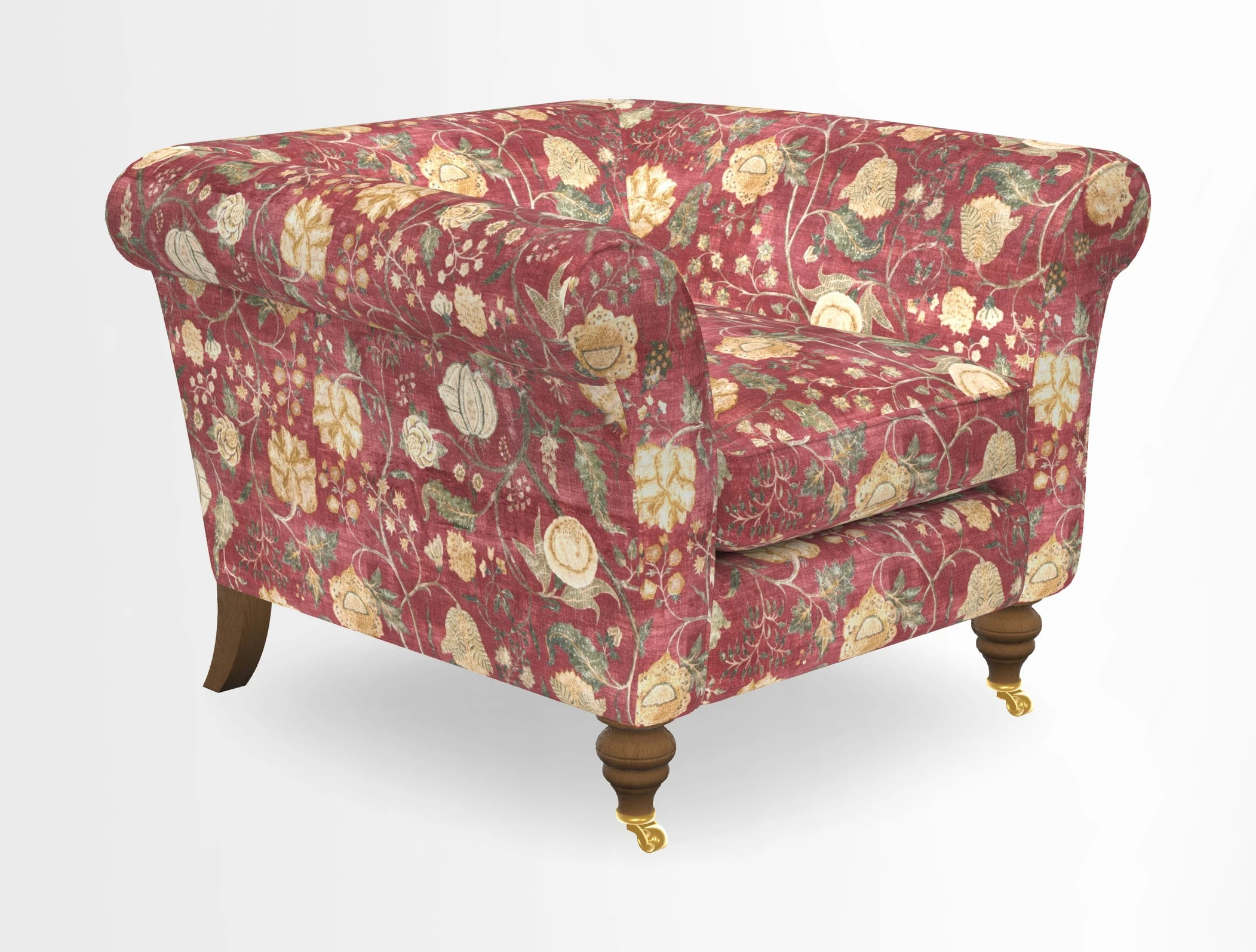 Otley Chair in Two Tone Plain Biscuit