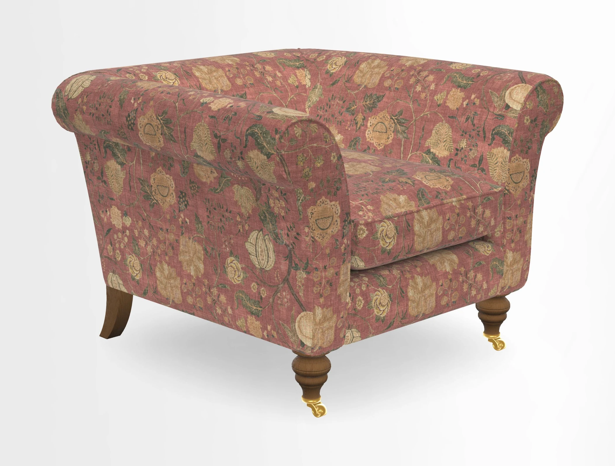 Otley Chair in Two Tone Plain Biscuit
