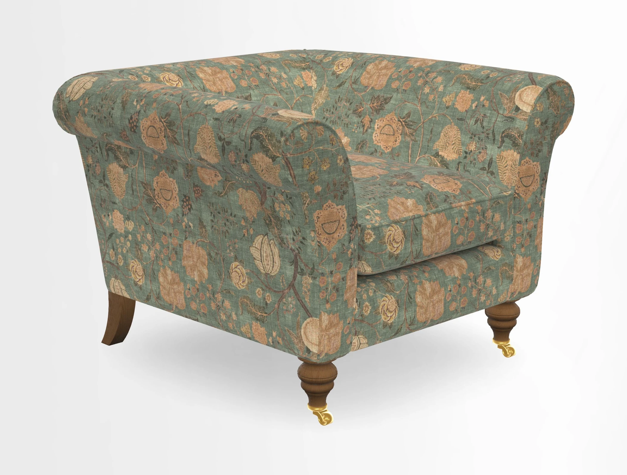 Otley Chair in Two Tone Plain Biscuit