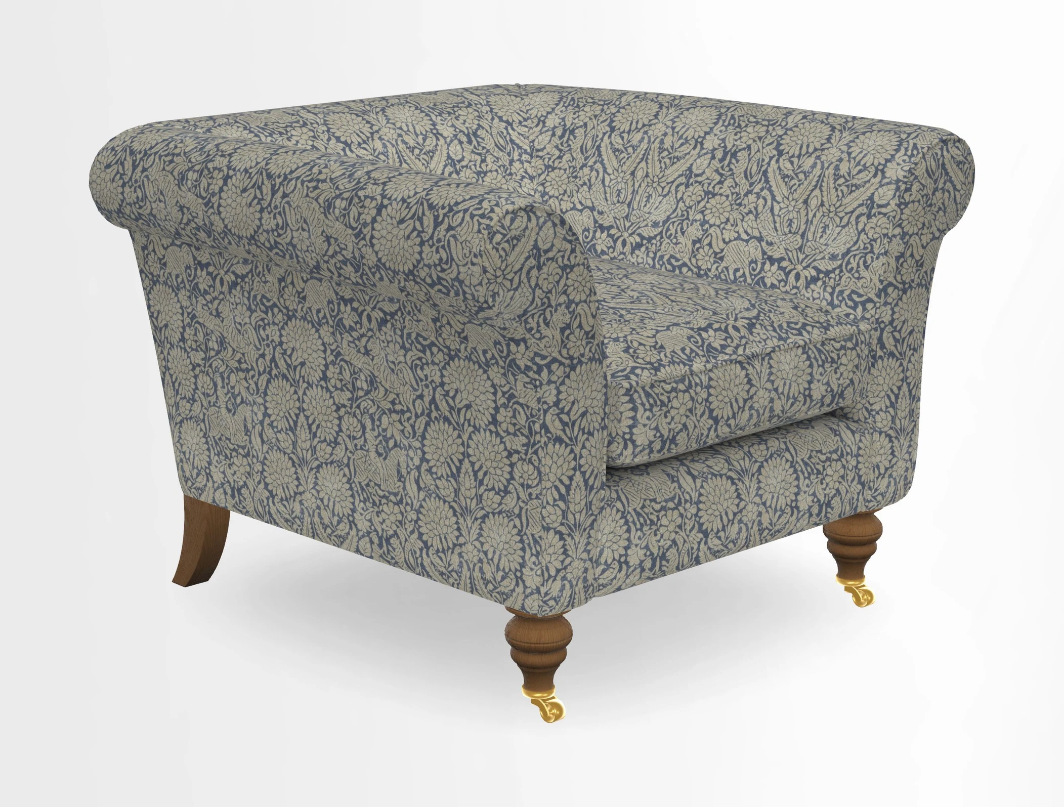 Otley Chair in Two Tone Plain Biscuit