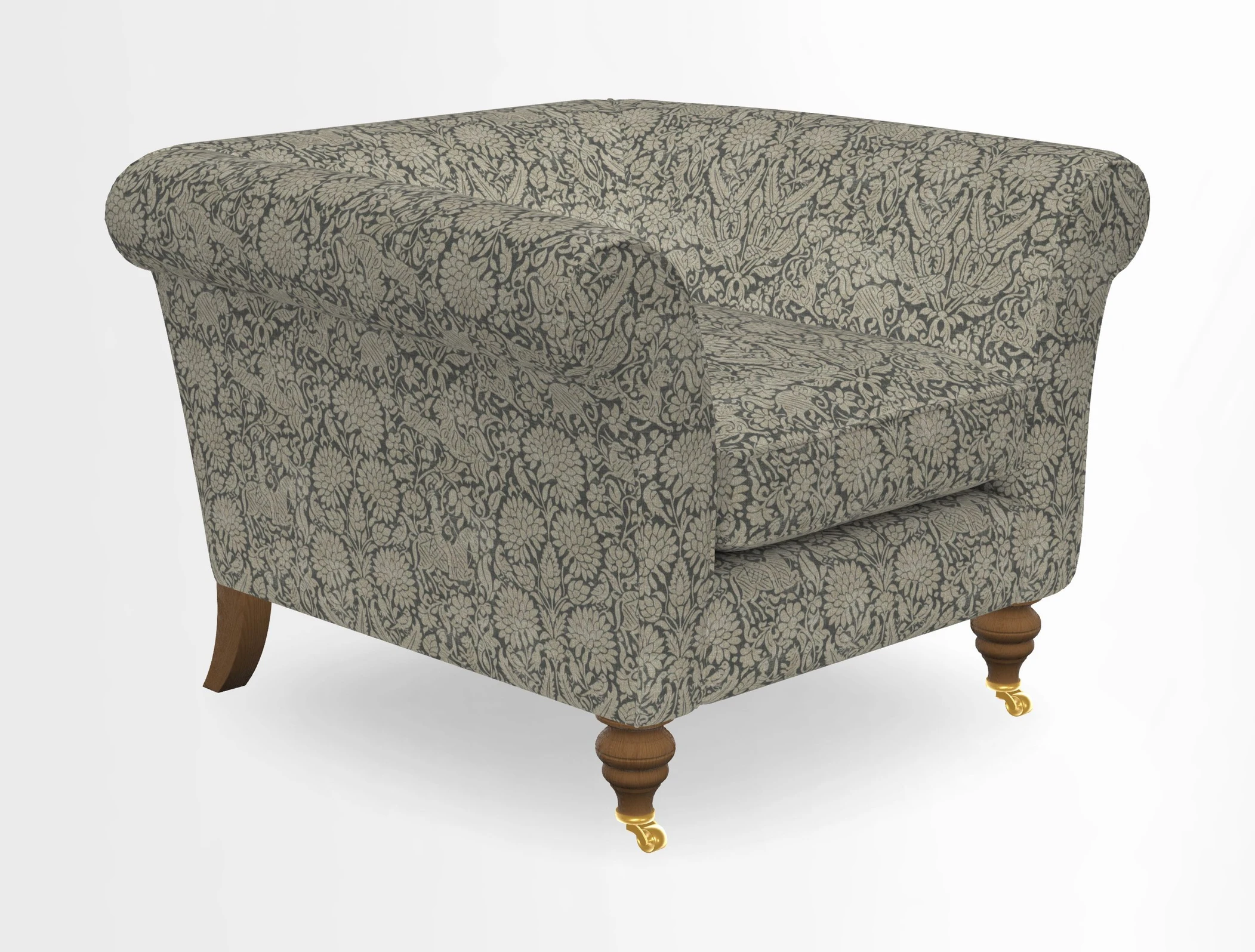 Otley Chair in Two Tone Plain Biscuit