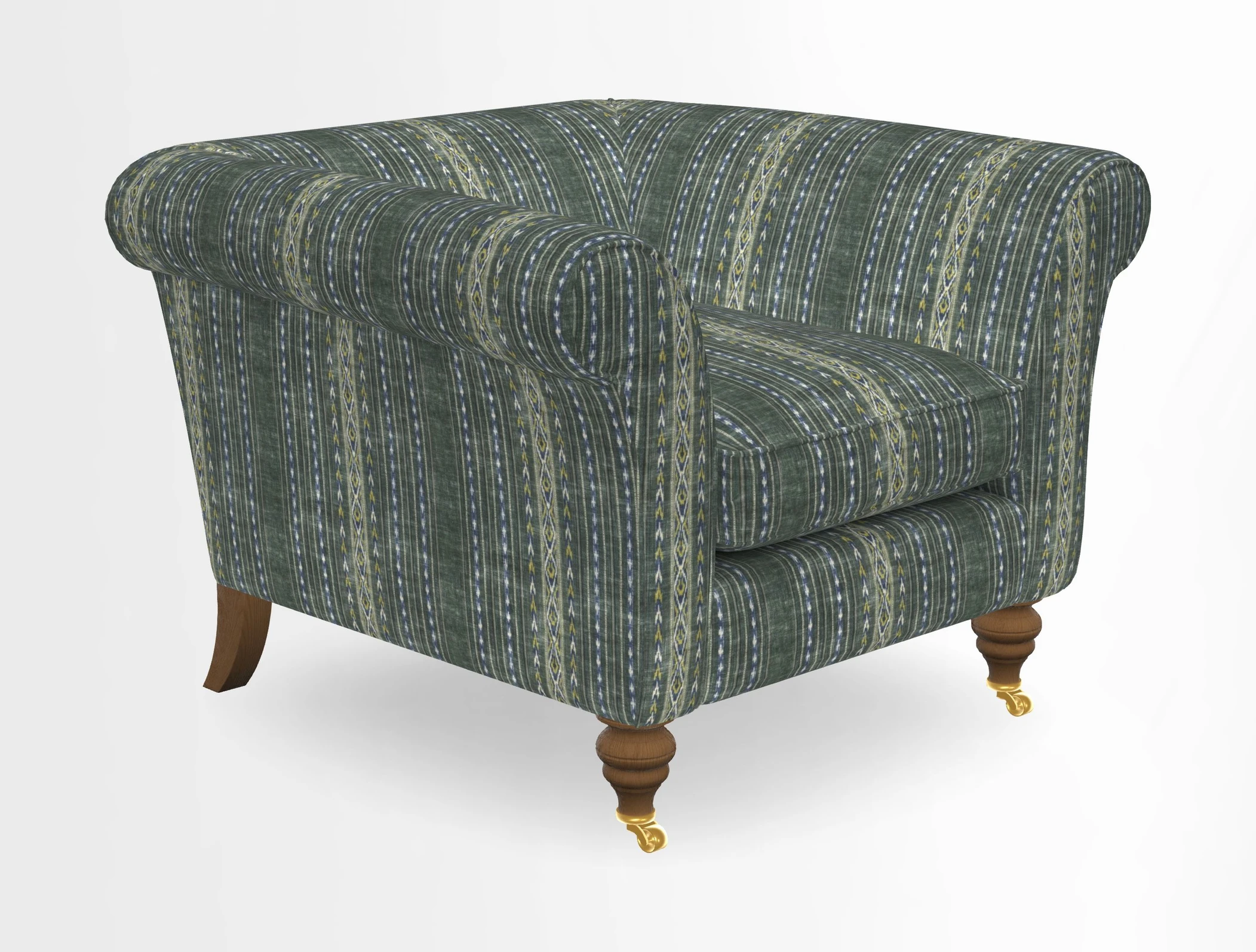 Otley Chair in Two Tone Plain Biscuit