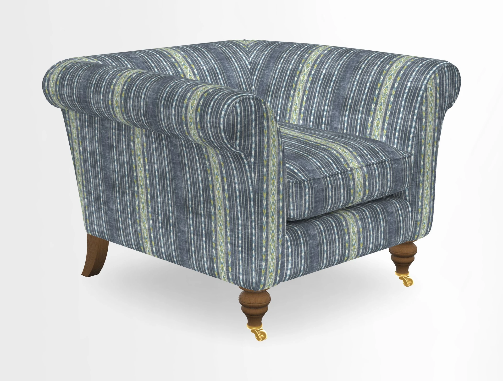 Otley Chair in Two Tone Plain Biscuit