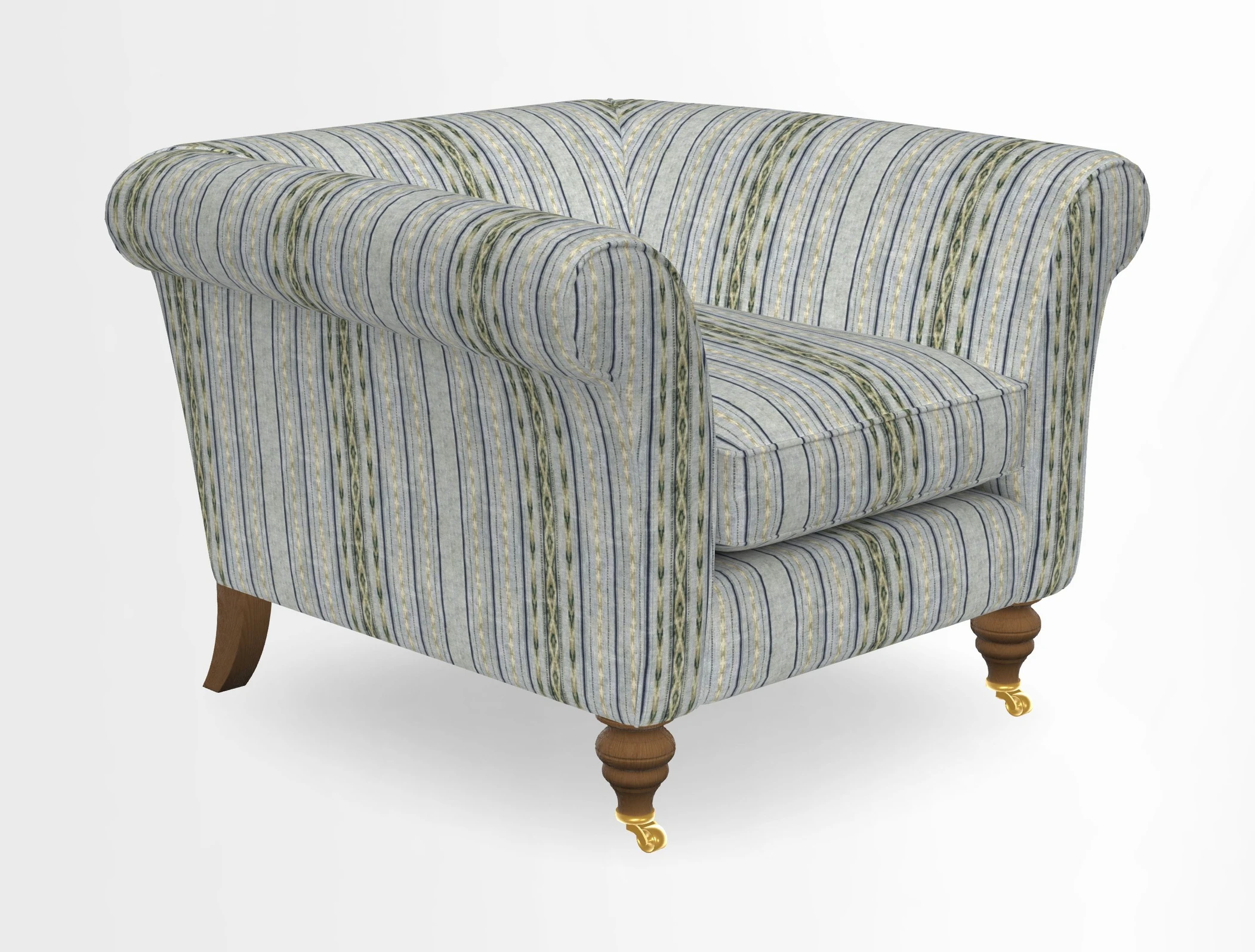 Otley Chair in Two Tone Plain Biscuit