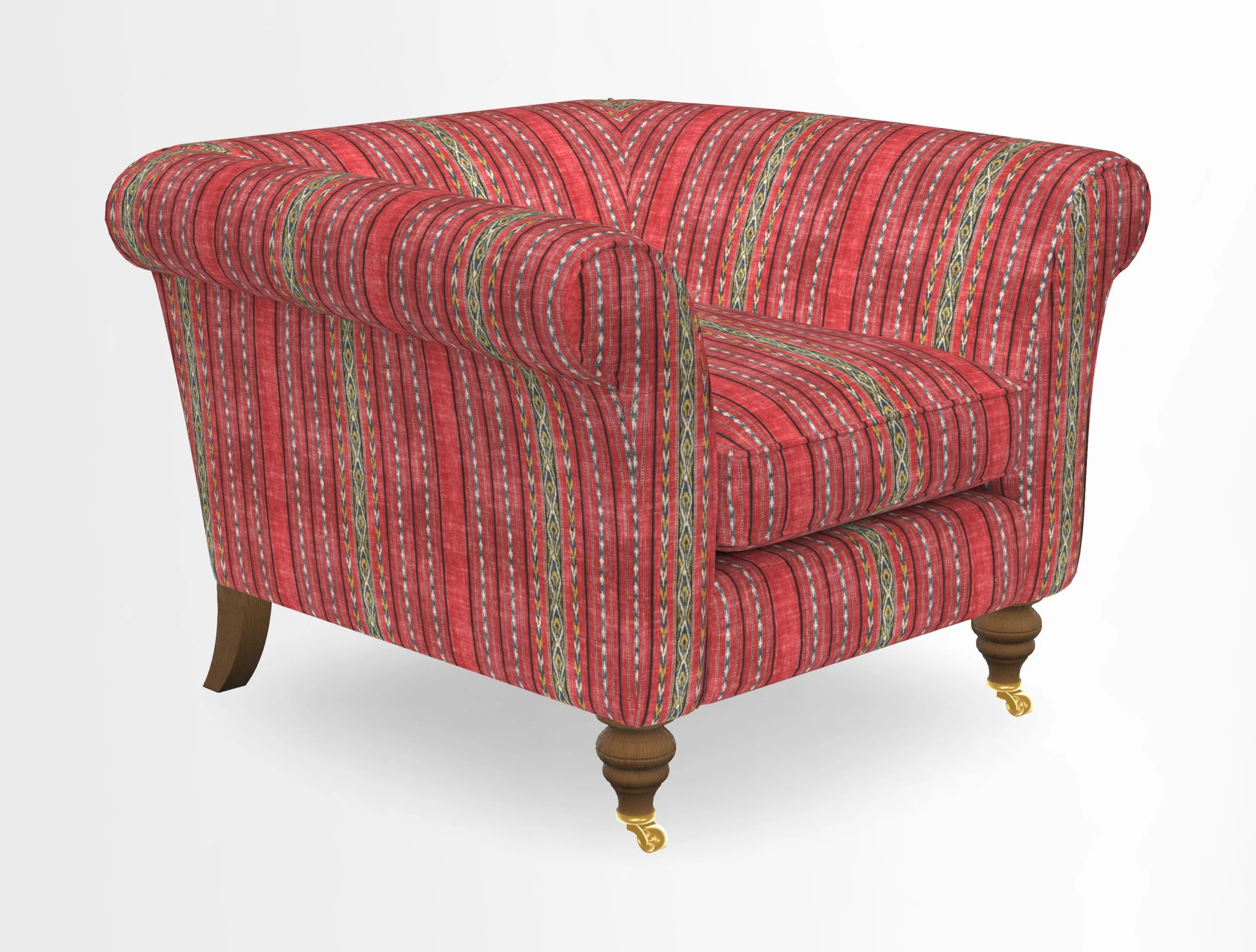 Otley Chair in Two Tone Plain Biscuit