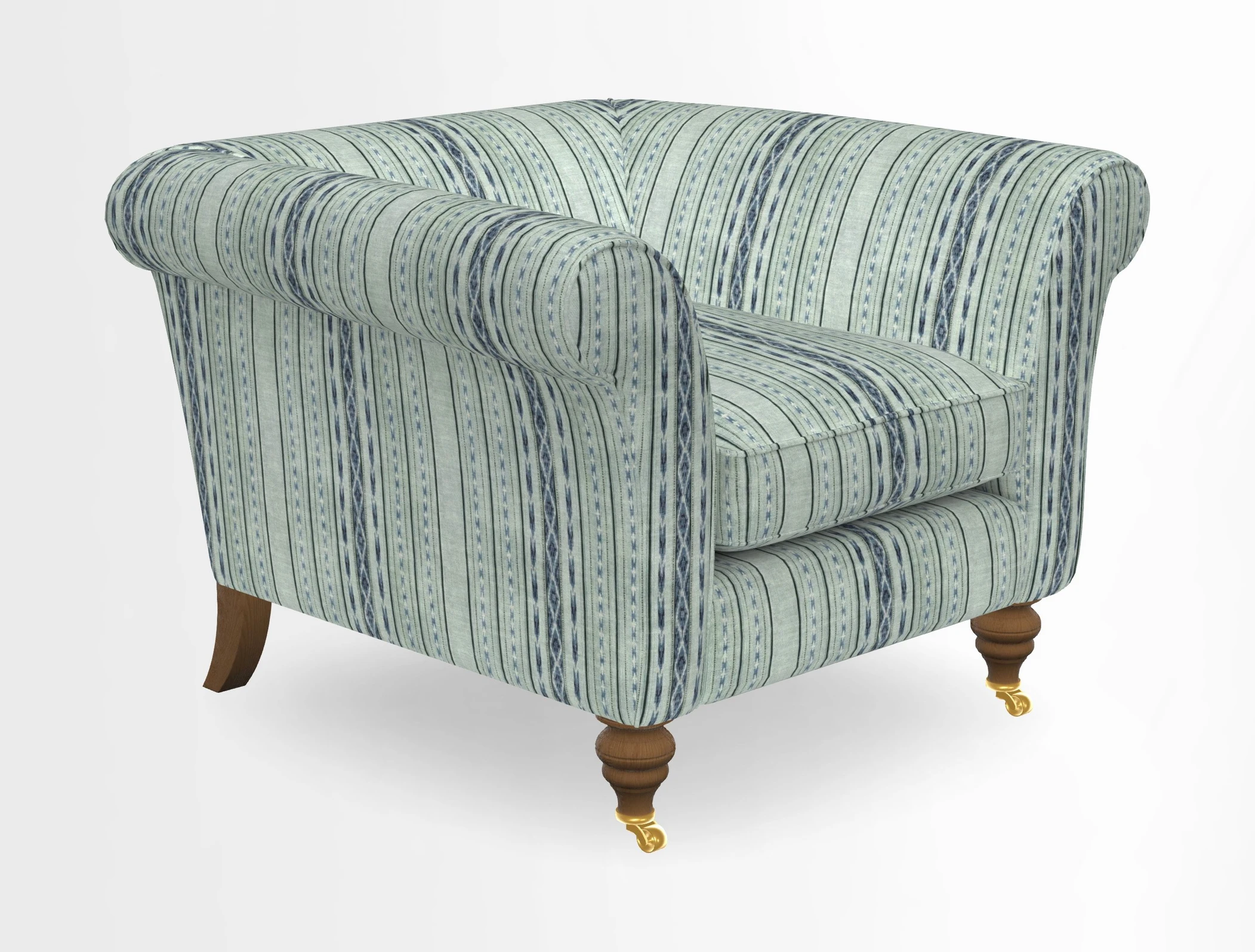 Otley Chair in Two Tone Plain Biscuit