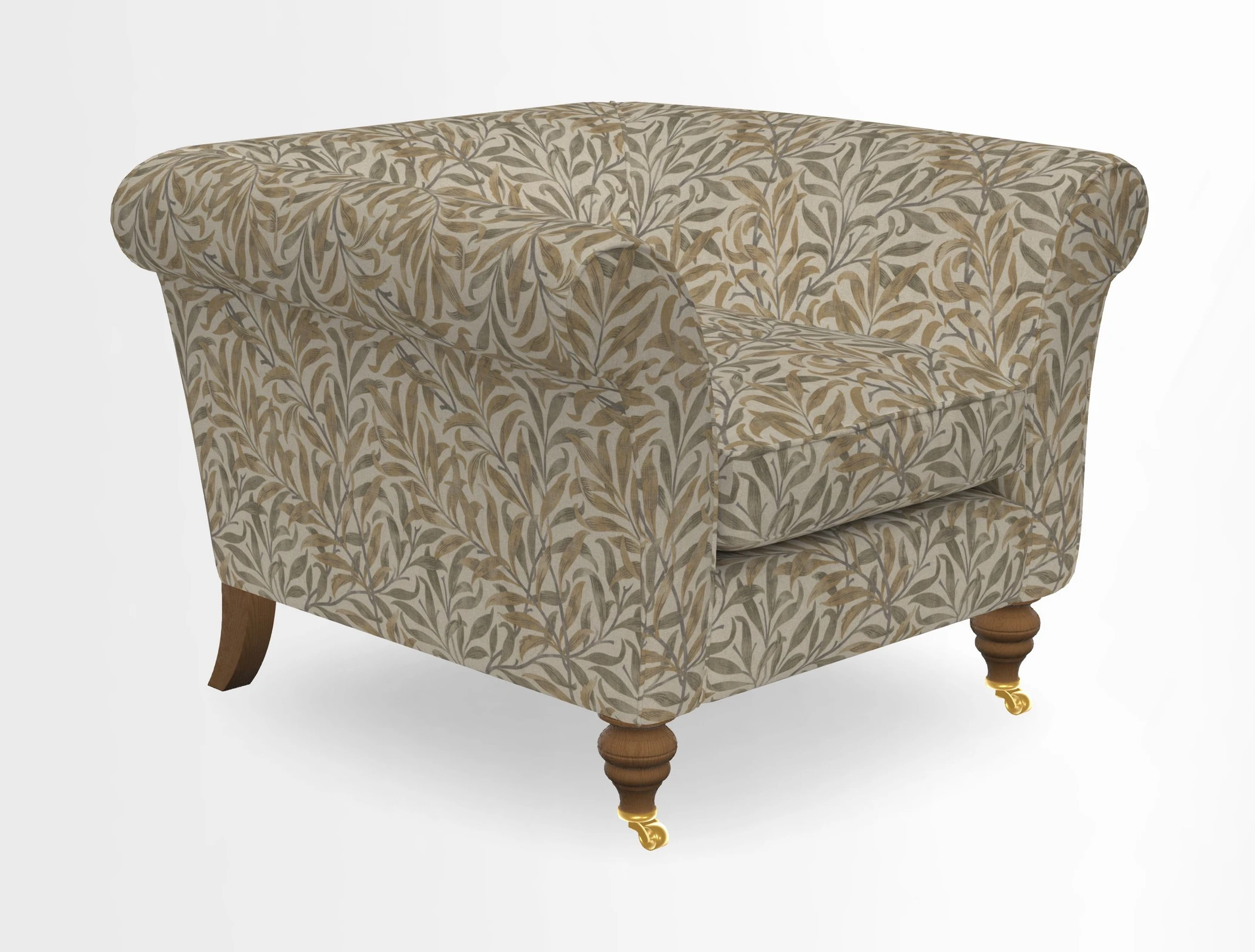 Otley Chair in Two Tone Plain Biscuit