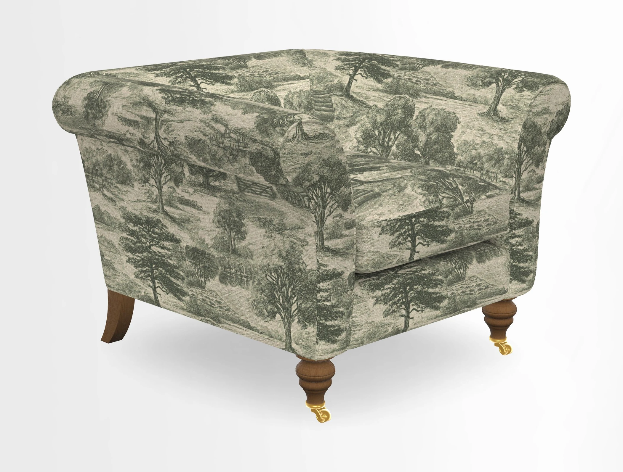 Otley Chair in Two Tone Plain Biscuit