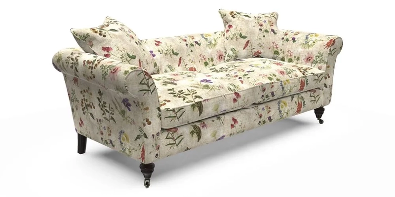 Otley 3 Seater Sofa in RHS Botanicals Palm Leaf Corn
