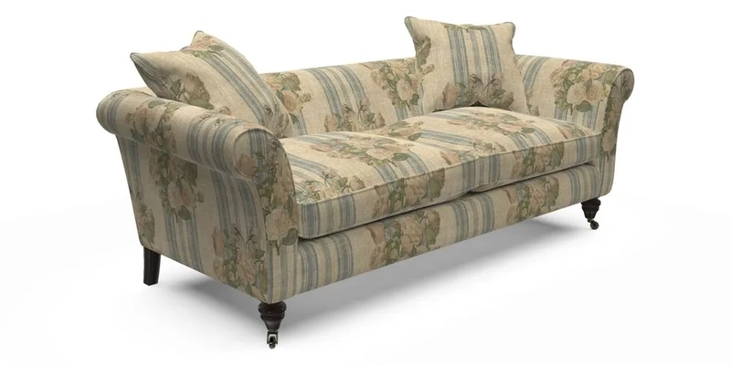 Otley 3 Seater Sofa in RHS Botanicals Palm Leaf Corn