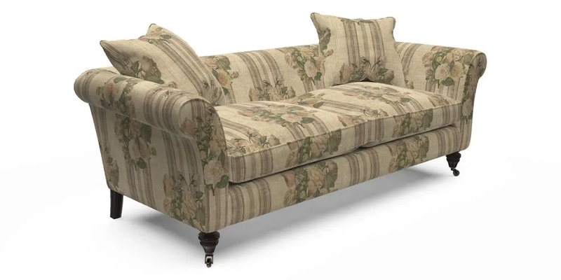 Otley 3 Seater Sofa in RHS Botanicals Palm Leaf Corn