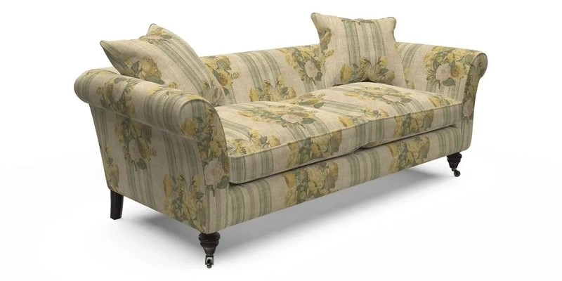 Otley 3 Seater Sofa in RHS Botanicals Palm Leaf Corn