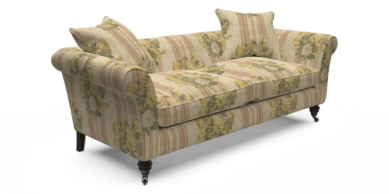 Otley 3 Seater Sofa in RHS Botanicals Palm Leaf Corn