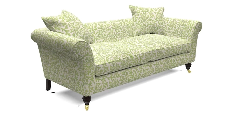 Otley 3 Seater Sofa in RHS Botanicals Palm Leaf Corn