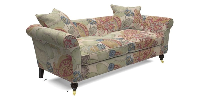 Otley 3 Seater Sofa in RHS Botanicals Palm Leaf Corn