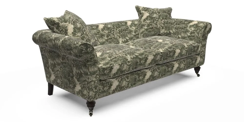 Otley 3 Seater Sofa in RHS Botanicals Palm Leaf Corn