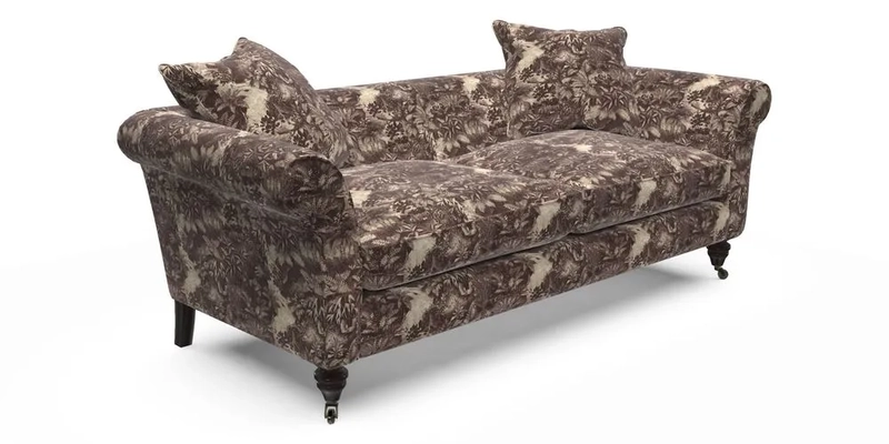 Otley 3 Seater Sofa in RHS Botanicals Palm Leaf Corn