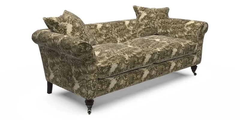 Otley 3 Seater Sofa in RHS Botanicals Palm Leaf Corn