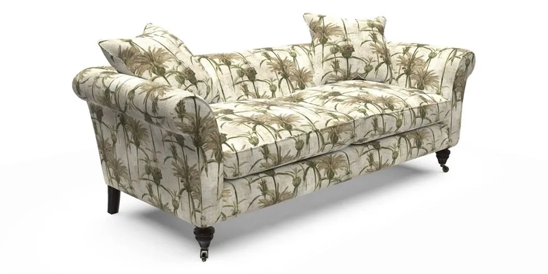 Otley 3 Seater Sofa in RHS Botanicals Palm Leaf Corn