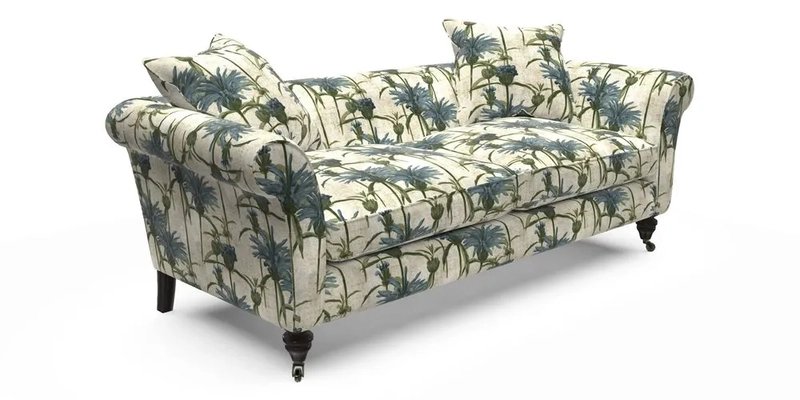 Otley 3 Seater Sofa in RHS Botanicals Palm Leaf Corn