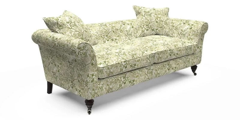 Otley 3 Seater Sofa in RHS Botanicals Palm Leaf Corn