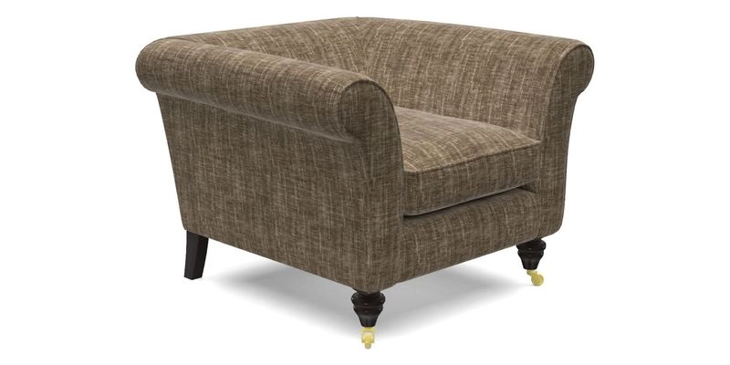 Otley Chair in Two Tone Plain Biscuit