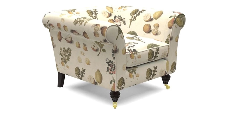 Otley Chair in Two Tone Plain Biscuit