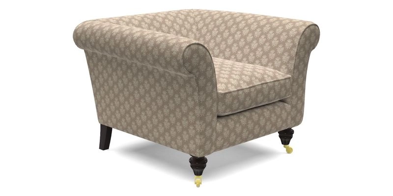 Otley Chair in Two Tone Plain Biscuit