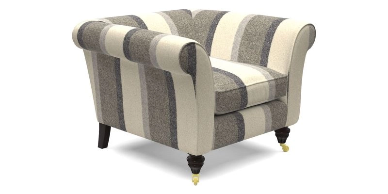 Otley Chair in Two Tone Plain Biscuit