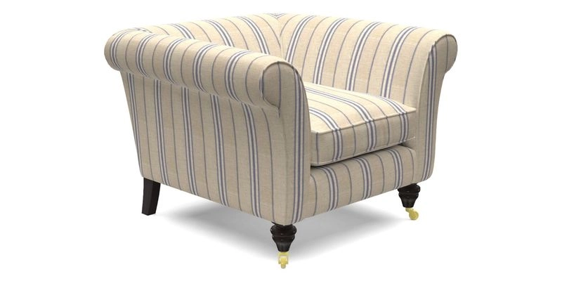 Otley Chair in Two Tone Plain Biscuit