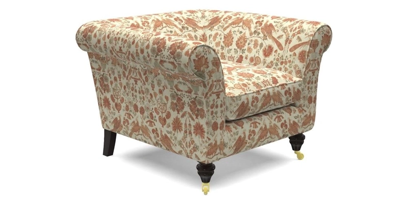 Otley Chair in Two Tone Plain Biscuit